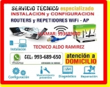 TECNICO INTERNET REPETIDORES