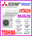 Técnicos de aire acondicionado toshiba