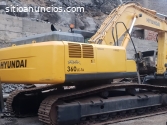 Vendo Excavadora de Orugas HYUNDAI