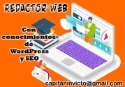 Redactor Web con conocimientos de WordPr