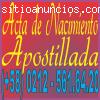 Antecedentes Penales Apostille en Venezu