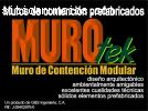 MUROS DE CONTENCIÓN MODULAR