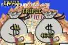 Hoy triple millonario de una vez vamos a
