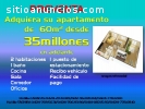 APARTAMENTOS DE 60M² DESDE 35MILLOnES