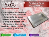 CHAROLA PASADOCUMENTOS- RDR SOLUCIONES D