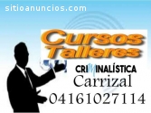 CURSO DE CRIMINOLOGIA, CRIMINALÍSTICA Y