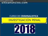 CURSO DE CRIMINOLOGIA, CRIMINALÍSTICA Y