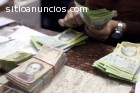 Dinero de las microfinanzas en 72 horas