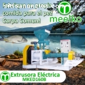 Extrusora Meelko para pellets flotantes