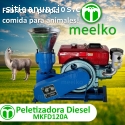 Peletizadora 120 mm 8 hp DIESEL MKFD120A