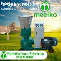 Peletizadora Meelko 200mm electrica 7.5k