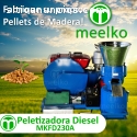 Peletizadora Meelko 230 mm 22 hp DIESEL