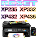 Reset Epson XP235 XP332 XP432 XP435