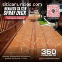 Spray Deck en Venezuela Concreto 360